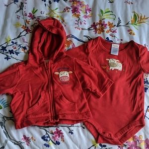 Gymboree barnyard bundle 0-3m
